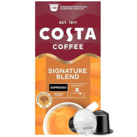 Costa Espresso Signature Blend Coffee Capsules - 10 Capsules