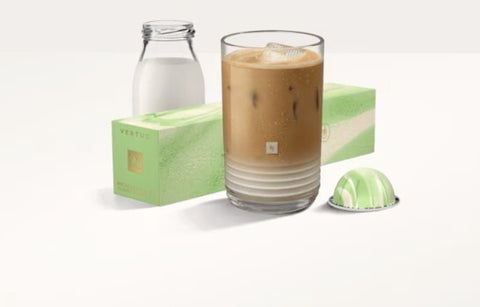 Nespresso Pistachio Vanilla Flavour Over Ice Vertuo Capsules - 10 Capsules
