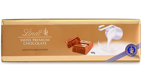 Lindt Swiss Premium Chocolate Milk Extra 300g