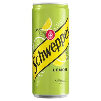 Schweppes Lemon Soda Drink 330ml