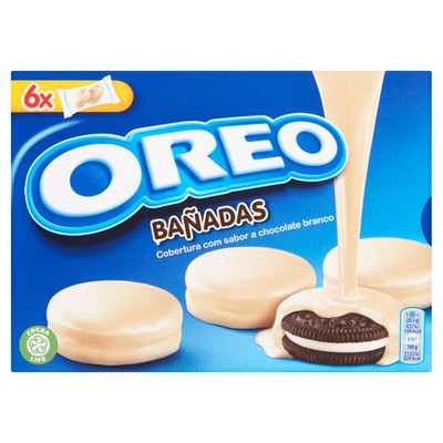 Oreo Cocoa Sandwich Biscuits White Chocolate 246g