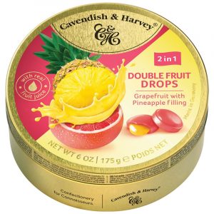 Cavendish & Harvey Grapefruit With Pineapple Filling Drops Candy 175g