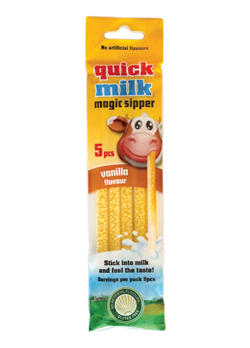 Quick Milk Magic Sipper Vanilla Flavour 5 Pcs