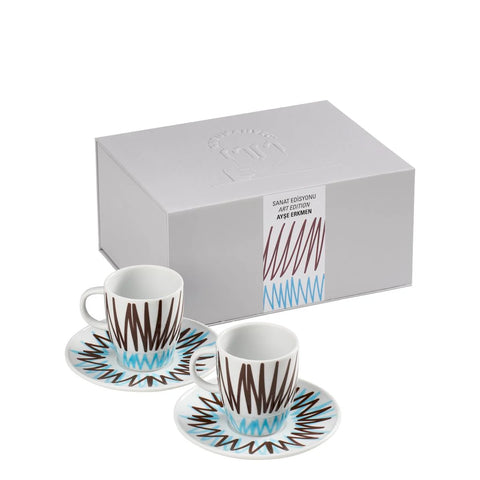 Mehmet Efendi Turkish Coffee 2 Cups Set