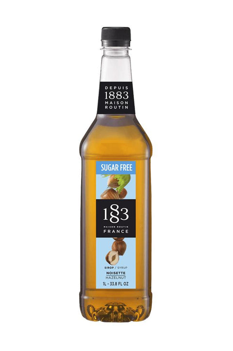 1883 Free Sugar Hazelnut Syrup 1L