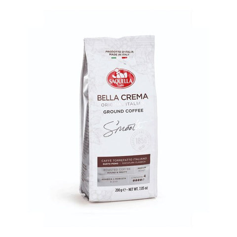 Saquella Bella Crema Ground Coffee 200g