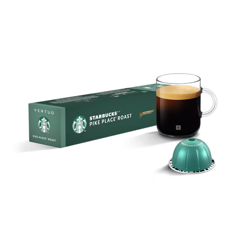 Starbucks Pike Place Roast Vertuo Coffee Capsules - 10 Capsules