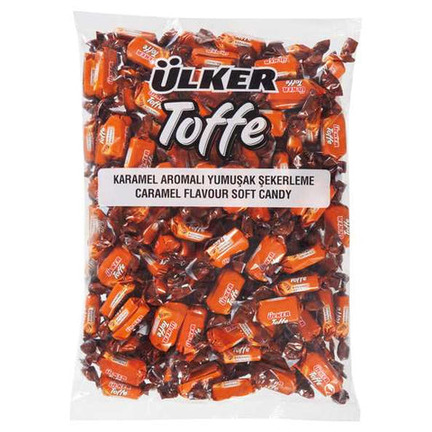 Ulker Lokumcuk Toffee Caramel Flavored Soft Candy 1 kg