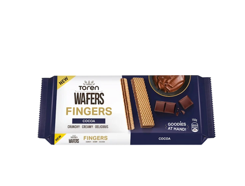 Toren Fingers Crunchy & Creamy Cocoa Wafer 142g