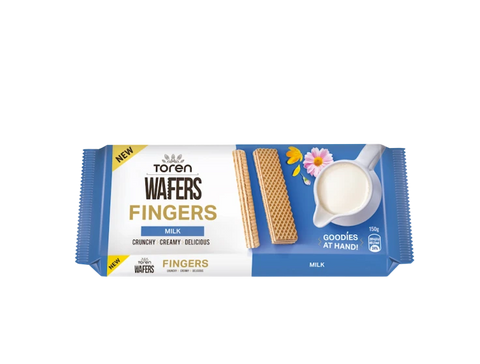Toren Fingers Crunchy & Creamy Milk Wafer 142g