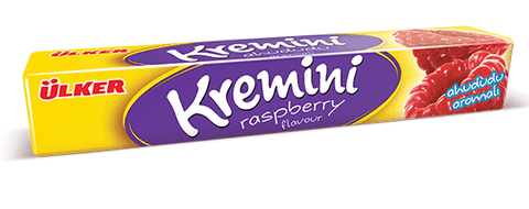 Ulker Kremini Toffe Rasberry Flavored Candy 44g