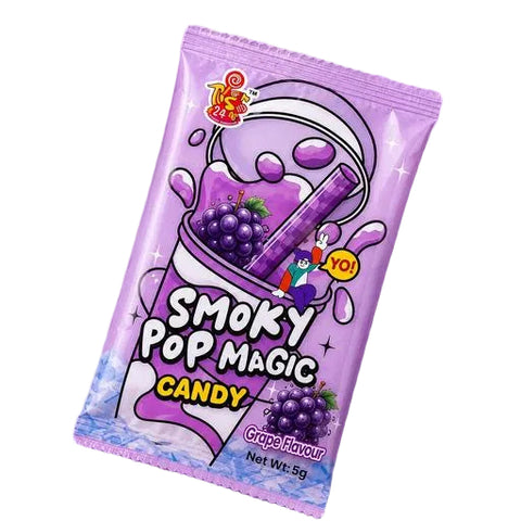 Smoky Popping Grape Candy 7g