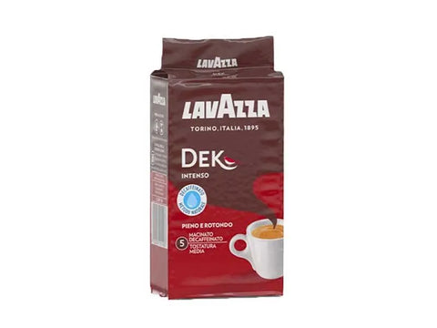Lavazza Dek Intenso Ground Coffee 250g - CAFELAX