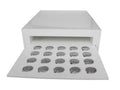 Cafelax Wooden Nespresso Coffee Capsules Drawer - 20 Capsules + 1 Viaggio Cioccolato Coffee Capsules - 10 Capsules + 1 Double Glass Cup - CAFELAX
