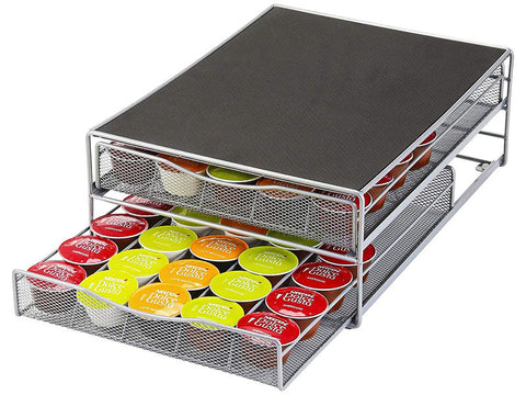 2 Tier Dolce Gusto Capsules Drawer 72 Capsules