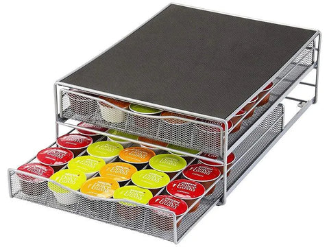 2 Tier Dolce Gusto Capsules Drawer 72 Capsules