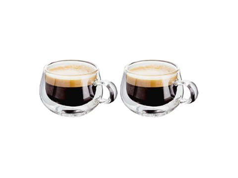Double Glass Espresso Cup