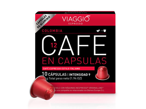 Viaggio Colombia Coffee Capsules - 10 Capsules