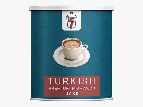 Brew 7 Turkish Dark Mohawaj Coffee 200G