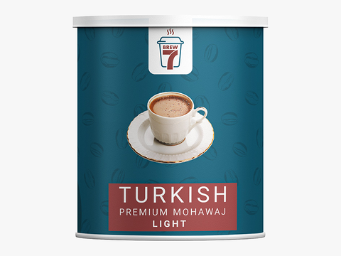Brew 7 Turkish Light Mohawaj Coffee 200G