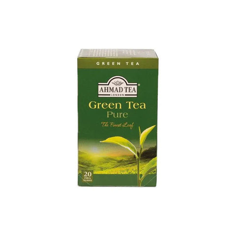Ahmad Tea Green Tea Pure Black tea 20 Bags - CAFELAX