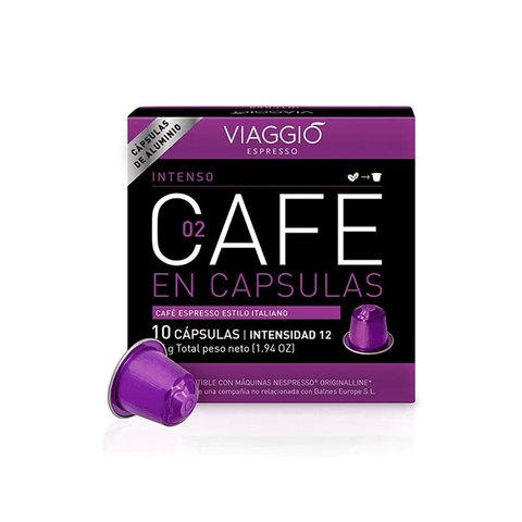 Viaggio Intenso Coffee Capsules - 10 Capsules - CAFELAX