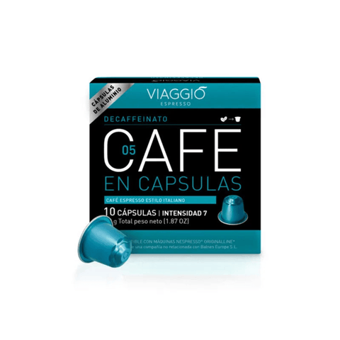 Viaggio Decaffeinato Coffee Capsules - 10 Capsules - CAFELAX