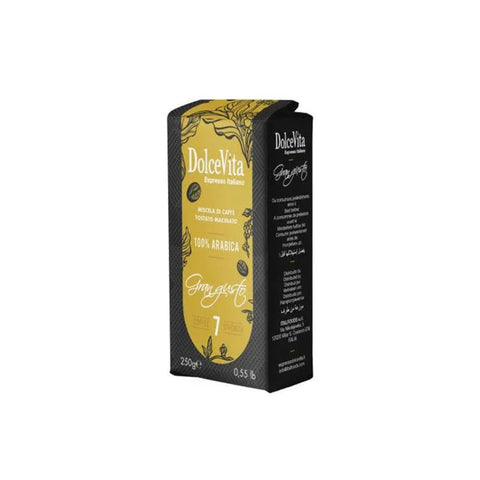 DolceVita Gran Gusto Ground Coffee 250g - CAFELAX