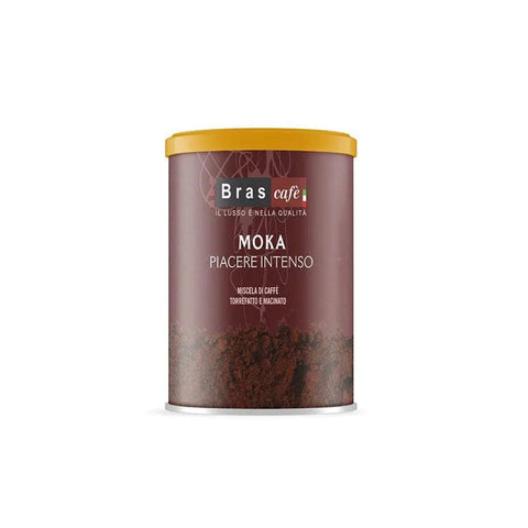 Bras Café Moka Ground Coffee Can 250g - CAFELAX