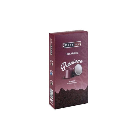 Bras Café Passione Coffee Capsules - 10 Capsules - CAFELAX