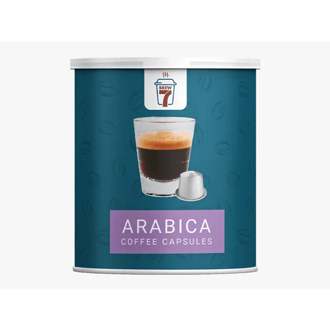 Brew 7 Arabica Coffee Capsules Can - 21 Capsules - CAFELAX