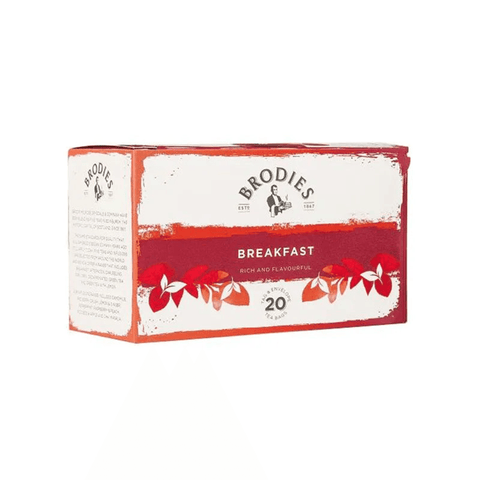 Brodies Breakfast Tea - 20 Tea Bags - CAFELAX