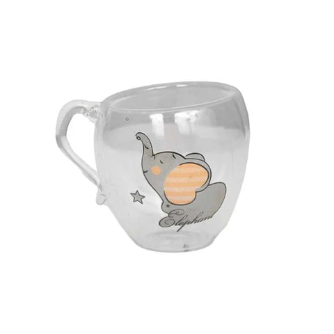 Capuccino Double Glass Mug - Flafilo - CAFELAX