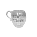 Capuccino Double Glass Mug - Good Morning - CAFELAX