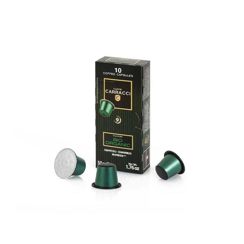 Carracci Bio Organic Coffee Capsules - 10 Capsules - CAFELAX