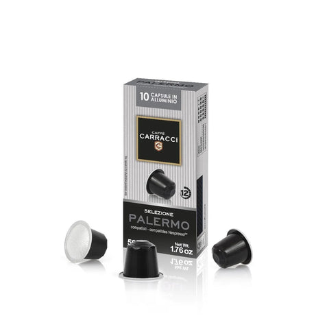 Carracci Palermo Coffee Capsules - 10 Capsules - CAFELAX