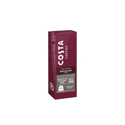 Costa Brazilian Blend Coffee Capsules - 10 Capsules - CAFELAX