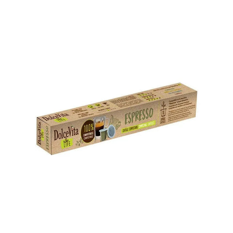 DolceVita Espresso Coffee Capsules - 10 Capsules - CAFELAX