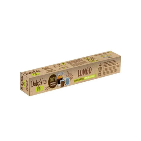 DolceVita Life Lungo Coffee Capsules - 10 Capsules - CAFELAX