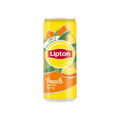 Lipton Ice Tea Peach Can 330ml - CAFELAX
