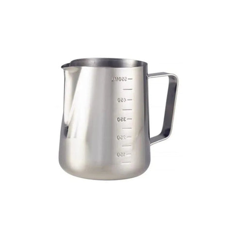 Graded Stainless Steel Milk Pitcher 550 ML - CAFELAX