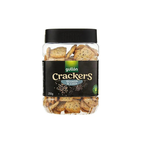 Gullón Quinoa & Chia Crackers 250g - CAFELAX