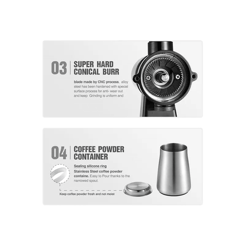 HiBREW Electric Coffee Beans Grinder - CAFELAX