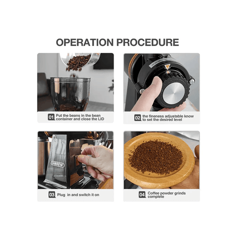 HiBREW Electric Coffee Beans Grinder - CAFELAX