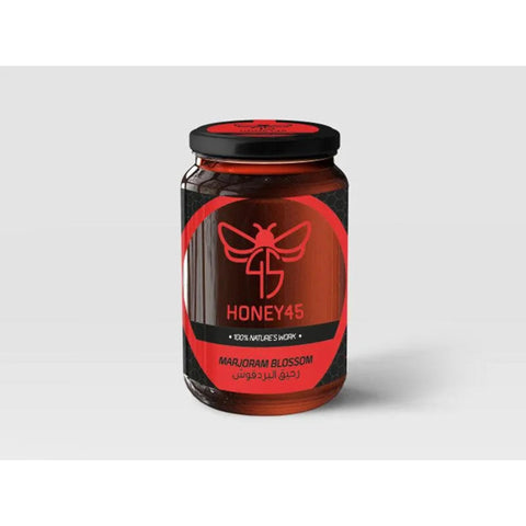 Honey 45 Marjoram Bolssom Natural Honey 450g - CAFELAX