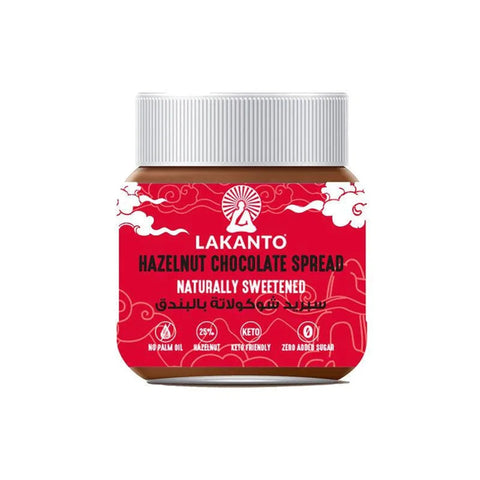 Lakanto Healty Hazelnut Chocolate Spread 0% Add Sugar 250g - CAFELAX