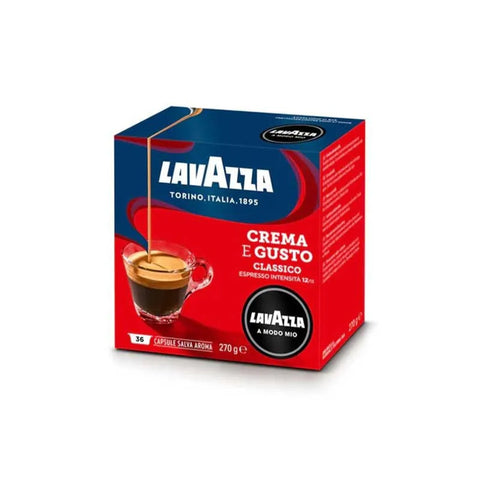 Lavazza A Modo Mio Classico Coffee Capsules - 36 Capsules - CAFELAX