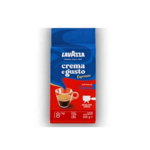 Lavazza Crema E Gusto Espresso Ground Coffee 250g - CAFELAX