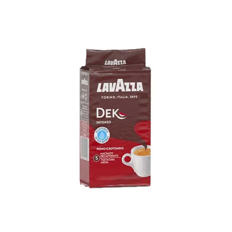 Lavazza Dek Intenso Ground Coffee 250g - CAFELAX