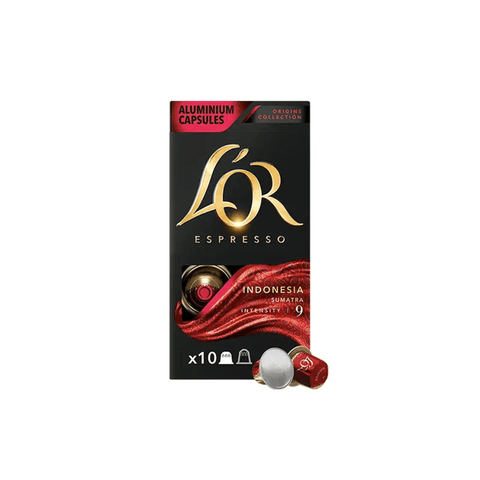 L'or Indonesia Coffee Capsules - 10 Capsules - CAFELAX
